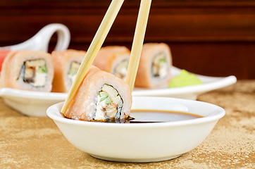 Image showing the sushi