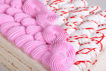 Image showing tasty cream cake