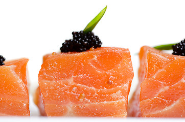 Image showing Salmon Slices