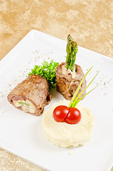 Image showing Grilled meat rolls