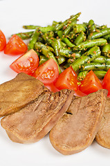 Image showing grilled beef tongue