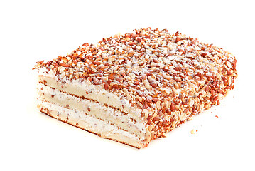 Image showing tasty nuts cake