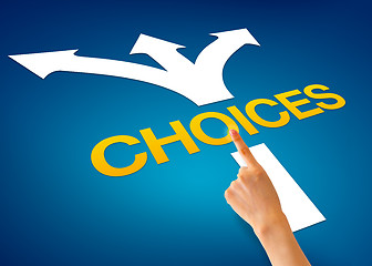 Image showing Choices