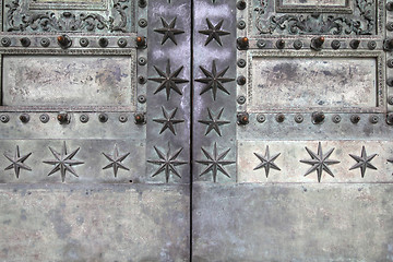 Image showing Basilica door