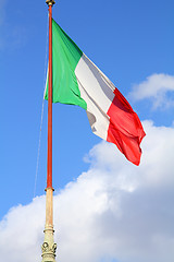 Image showing Italian flag