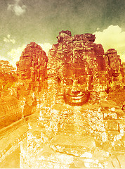 Image showing Faces of Bayon