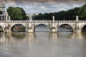 Image showing Ponte Sant'Angelo, Rome