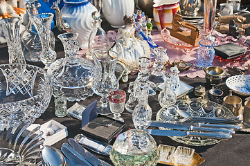 Image showing bric-a-brac market