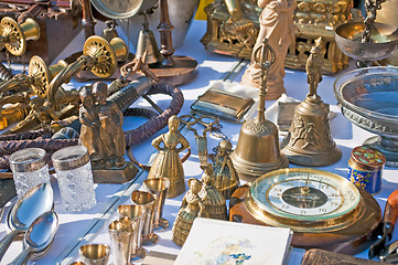 Image showing bric-a-brac market