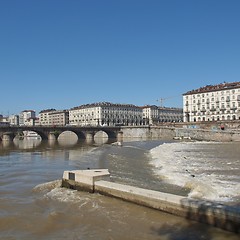 Image showing Piazza Vittorio, Turin