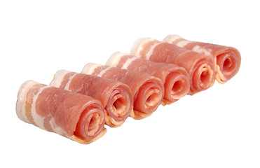 Image showing rolled bacon