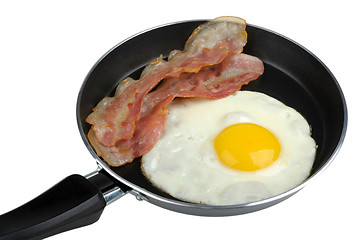 Image showing egg and bacon