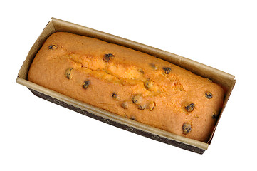 Image showing Fruitcake with raisin