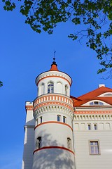 Image showing tower at wojanow castle