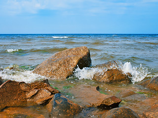 Image showing stone shore