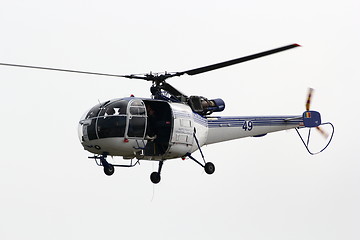 Image showing police helicopter