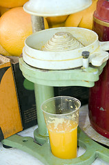 Image showing juice machine oranges fruit Jerusalem Israel
