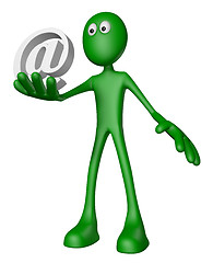 Image showing email symbol