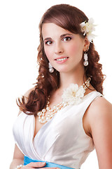 Image showing Happy bride portrait