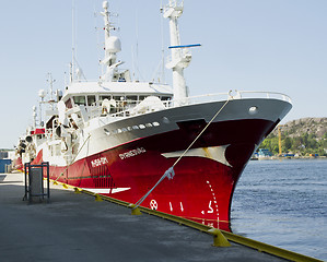 Image showing Norwegian Fishing boat