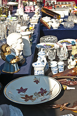 Image showing bric-a-brac market