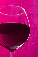 Image showing Glass of wine