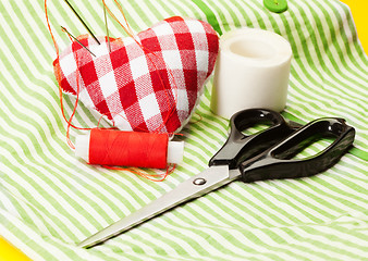 Image showing Stitching the heart