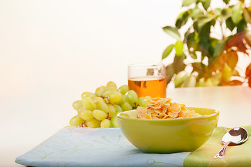 Image showing Morning breakfast