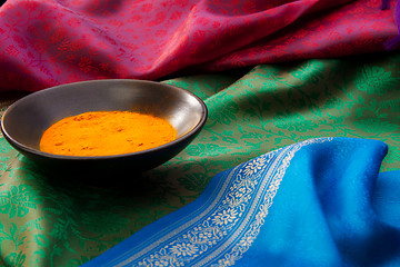 Image showing Close-up of Indian spices