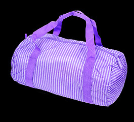 Image showing Bag with stripes