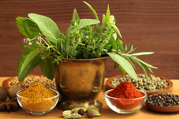 Image showing Herbs and spices