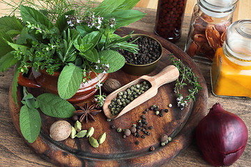 Image showing Herbs and spices
