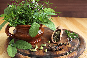 Image showing Herbs and spices