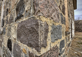 Image showing Abandoned Stone Building