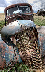 Image showing Abandoned Vehicle Prairie