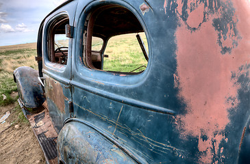 Image showing Abandoned Vehicle Prairie