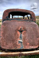 Image showing Abandoned Vehicle Prairie