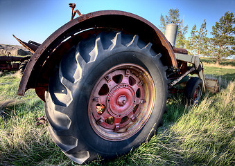 Image showing Antique Farm Equipment
