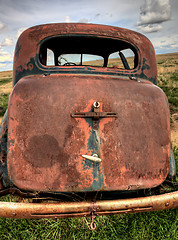 Image showing Abandoned Vehicle Prairie