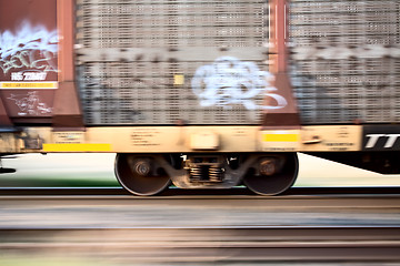 Image showing Blurred Train