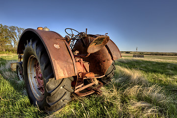 Image showing Antique Farm Equipment