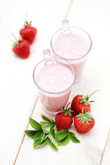 Image showing strawberry smoothie