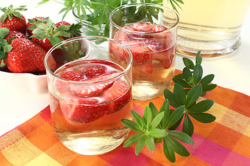 Image showing sweet woodruff punch