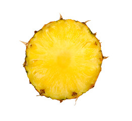 Image showing Pineapple sliced