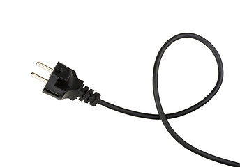 Image showing electrical cable with plug