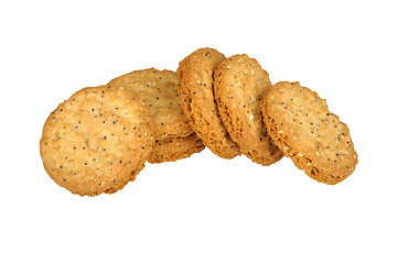 Image showing sesame crackers