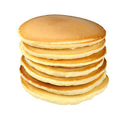 Image showing stack of pancakes