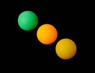 Image showing Tennis balls