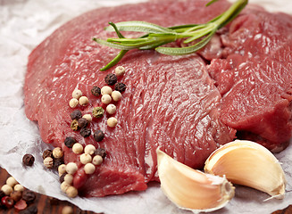 Image showing raw steak