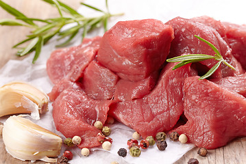 Image showing fresh raw meat